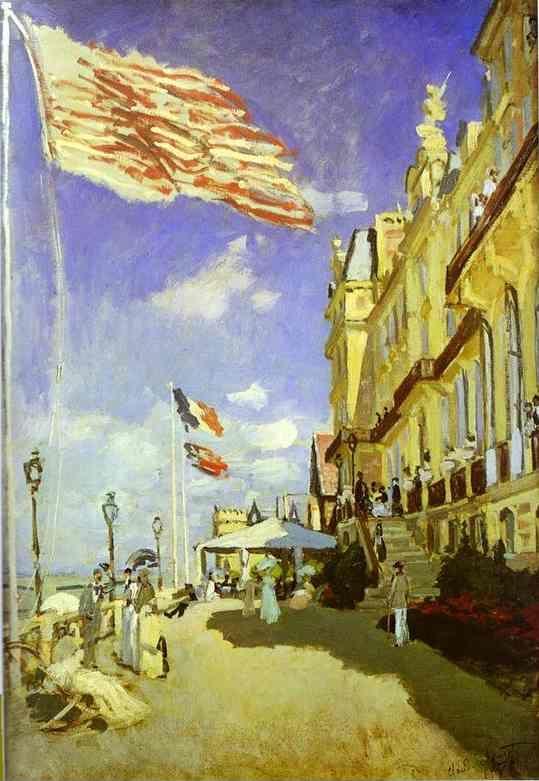 Claude Monet. Hôtel de Roches Noires, Trouville.