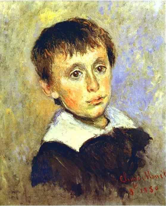 Claude Monet. Portrait of Jean Monet.