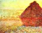Haystack at the Sunset near Giverny.