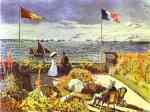 Claude Monet. Terrace at Saint-Adresse.
