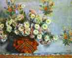 Chrysanthemums.