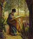 The Woman at Work (Camille Monet Embroidering).