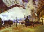 Gare Saint Lazare: the Train from Normandy.
