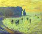 Cliffs at Etretat.