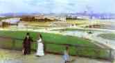 Berthe Morisot. View of Paris from the Trocadero.