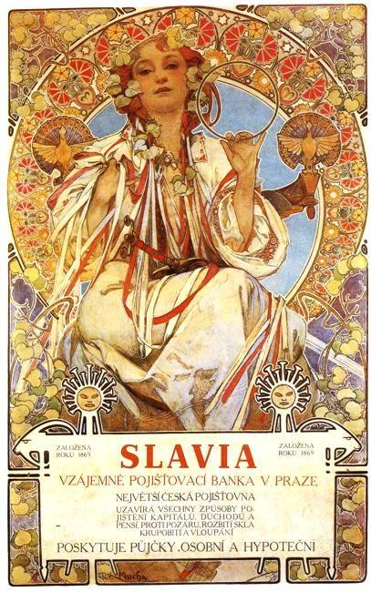 Alphonse Mucha. Slavia.