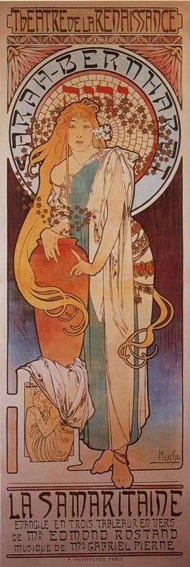 Alphonse Mucha. La Samaritaine.