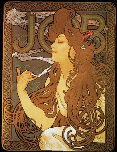 Alphonse Mucha. Job.