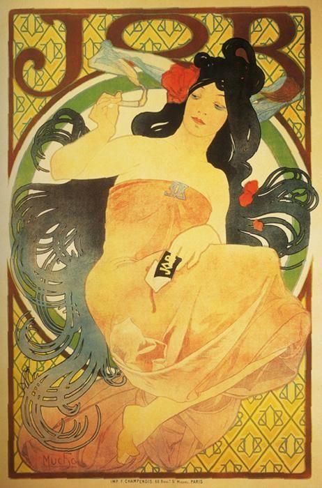 Alphonse Mucha. Job.