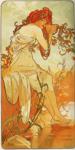 Alphonse Mucha. Summer. From The Seasons Series.