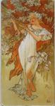 Alphonse Mucha. Spring. From The  Seasons Series.