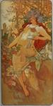 Alphonse Mucha. Autumn. From The Seasons Series.