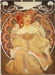 Alphonse Mucha. Reverie.