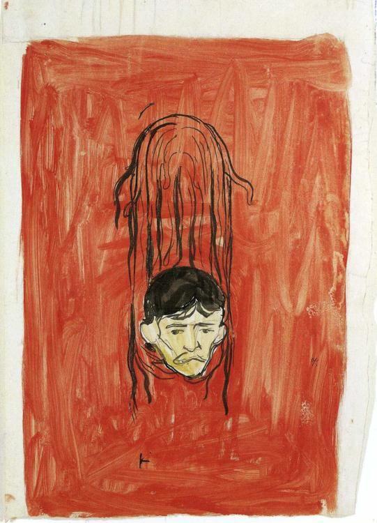 Edvard Munch. Salome Paraphrase.