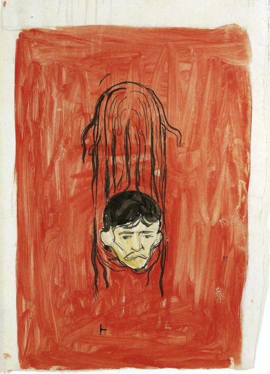 Edvard Munch. Salome Paraphrase.