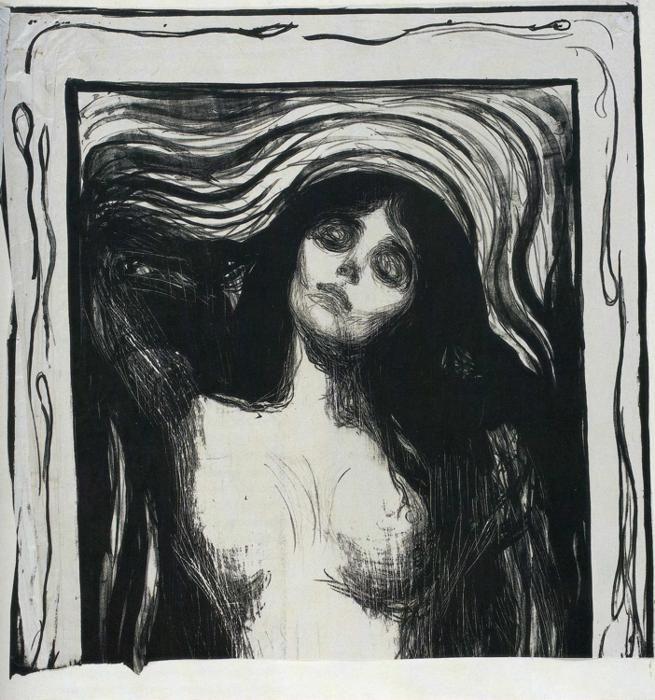 Edvard Munch. Madonna.