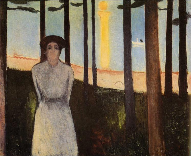 Edvard Munch. The Voice.