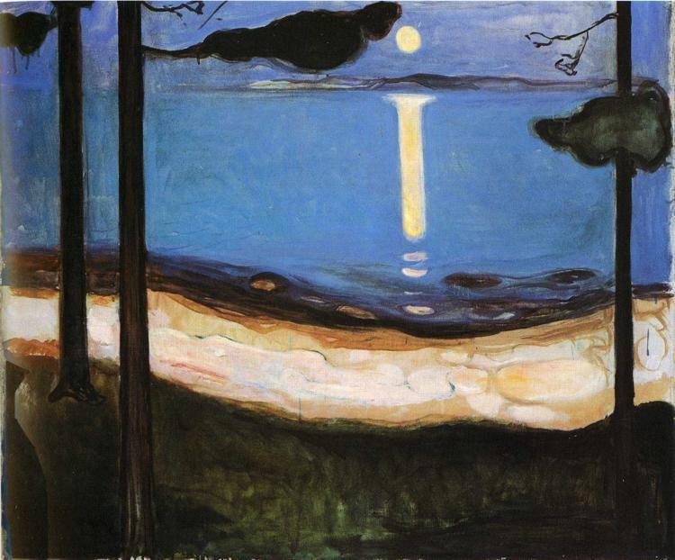 Edvard Munch. Moonlight.