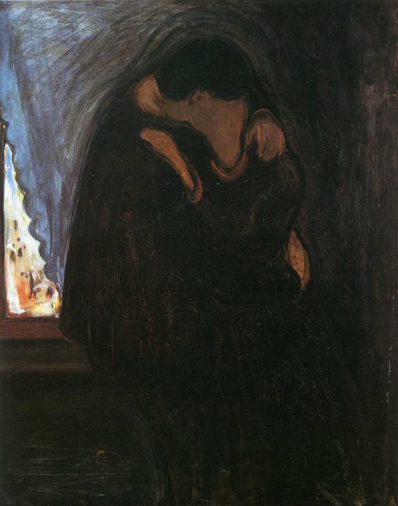 Edvard Munch. The Kiss.