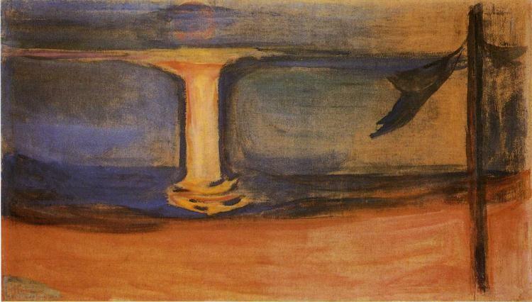 Edvard Munch. Asgardstrand (from the Reinhardt Frieze).