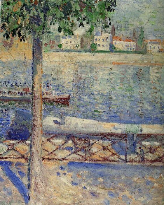 Edvard Munch. View over the Rover at St.Cloud.