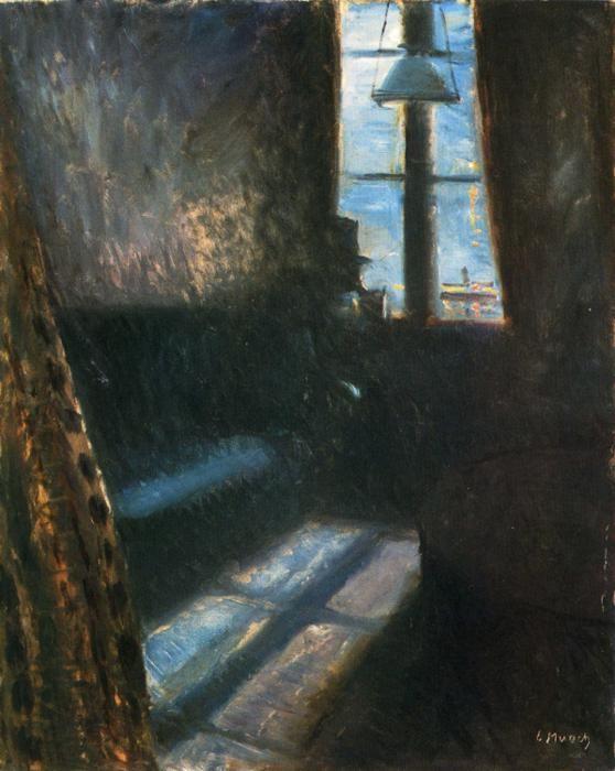 Edvard Munch. Night in St. Cloud.