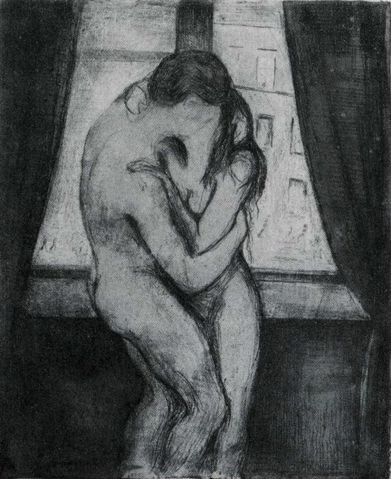 Edvard Munch. The Kiss.