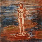 Man Bathing.