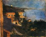 Edvard Munch. Moonlight over Oslo Fjord.