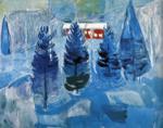 Red House and Spruces.
