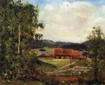 Edvard Munch. Landscape. Maridalen by Oslo.