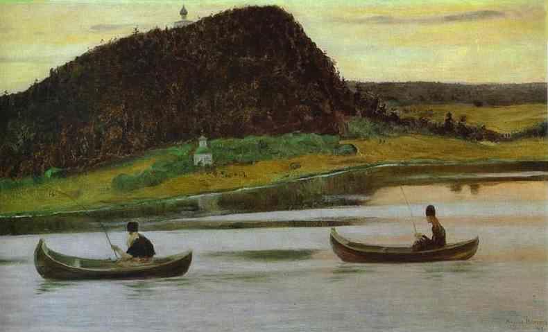 Mikhail Nesterov. Silence.