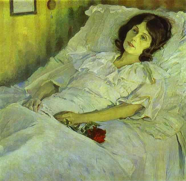 Mikhail Nesterov. A Sick Girl.