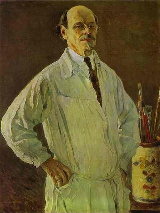 Mikhail Nesterov. Self-Portrait.