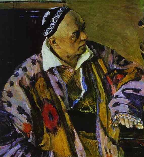Mikhail Nesterov. Portrait of Alexey Schusev.