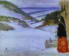 Winter in Skit (skit is a small and secluded monastery).