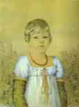Alexander Orlowski. Portrait of a Girl.