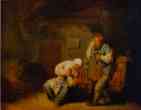 Adriaen van Ostade. Sense of Smell.