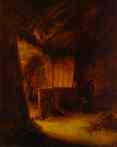 Adriaen van Ostade. In a Barn.