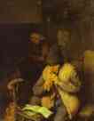 Adriaen van Ostade. A Flute Player.