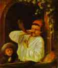 Adriaen van Ostade. A Baker.