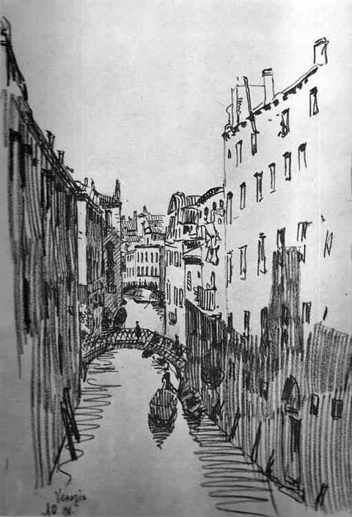 Anna Ostroumova-Lebedeva. Venice.
