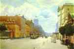 Anna Ostroumova-Lebedeva. St. Petersburg. Liteiny Avenue.