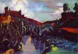 Anna Ostroumova-Lebedeva. Segovia. View of Alkasar.