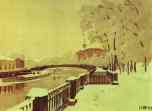 Anna Ostroumova-Lebedeva. St. Petersburg. The Summer Gardens in Winter.