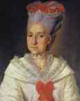 Grigory Ostrovsky. Portrait of Unknown Lady.
