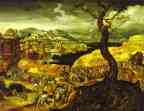 Herri Met de Bles. Procession to Golgotha.