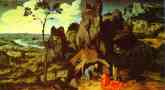 Joahim Patinir. St. Jerome in the Desert.