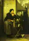 Vasily Perov. Organ-Grinder in Paris.