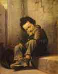 Vasily Perov. Savoyard.